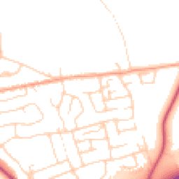 Daytime road noise heatmap for CM15 9QE