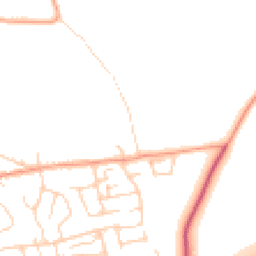 Daytime road noise heatmap for CM15 9QP