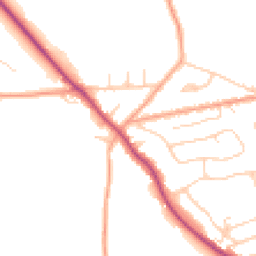 Daytime road noise heatmap for CM15 9QZ