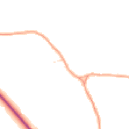 Daytime road noise heatmap for CM15 9SG