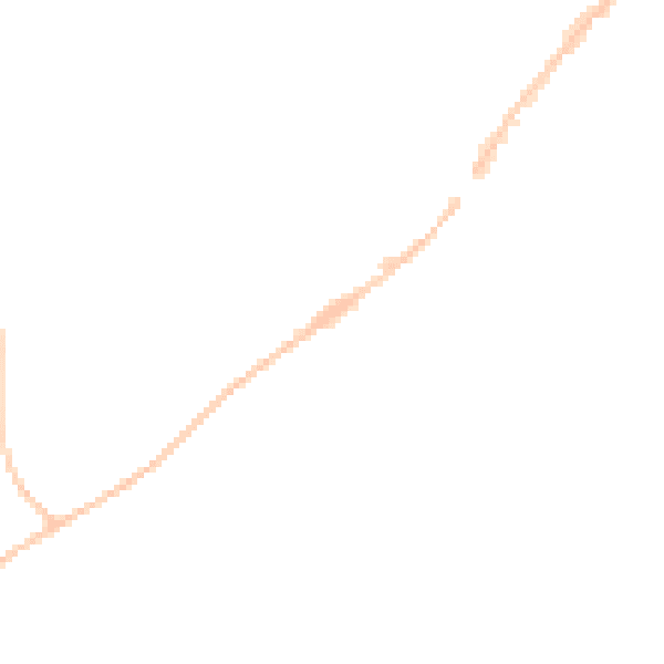 Night-time road noise heatmap for CM16 4AH