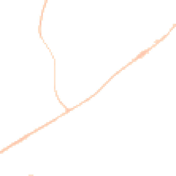 Night-time road noise heatmap for CM16 4DD