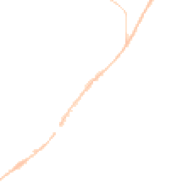 Night-time road noise heatmap for CM16 4FA