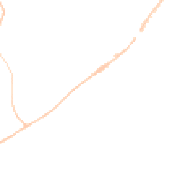 Night-time road noise heatmap for CM16 4NB