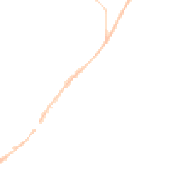 Night-time road noise heatmap for CM16 4PA
