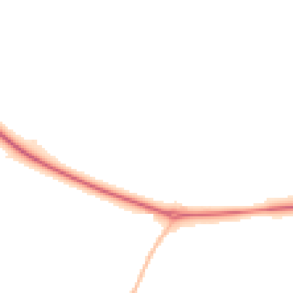 Night-time road noise heatmap for CM16 6EU