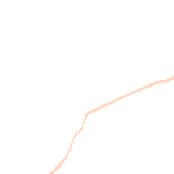Night-time road noise heatmap for CM16 6JE