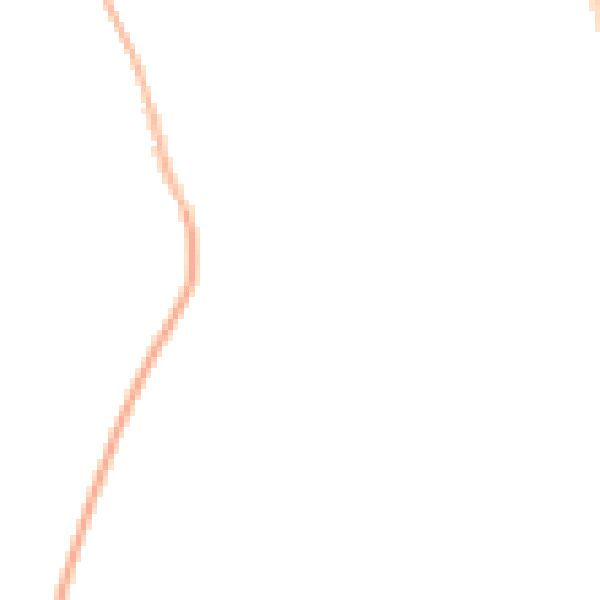 Night-time road noise heatmap for CM16 6LF