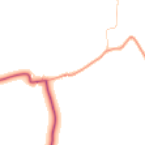 Daytime road noise heatmap for CM16 6PB