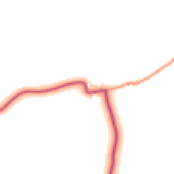 Daytime road noise heatmap for CM16 6PH