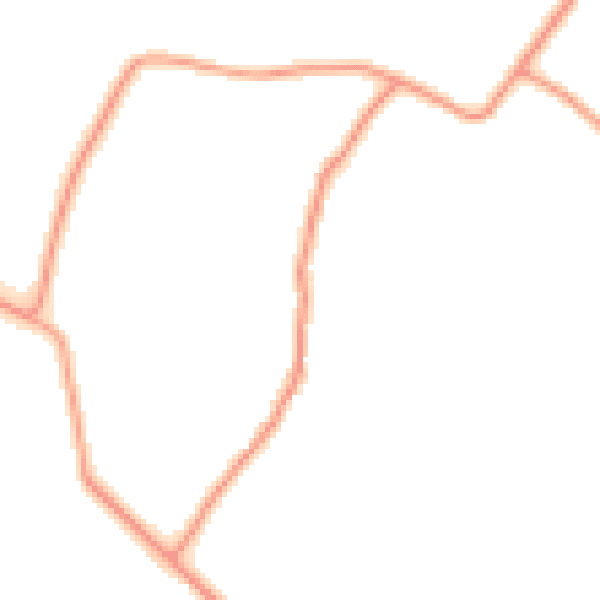 Daytime road noise heatmap for CM16 7PS