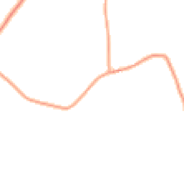 Daytime road noise heatmap for CM16 7PU