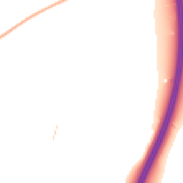 Night-time road noise heatmap for CM16 7RQ