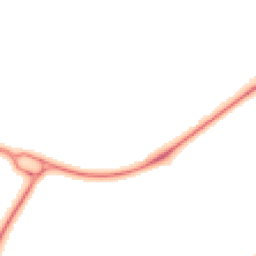 Night-time road noise heatmap for CM19 4DU