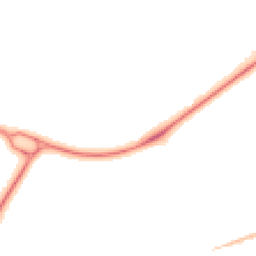 Night-time road noise heatmap for CM19 4DX