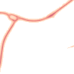 Night-time road noise heatmap for CM19 4HE