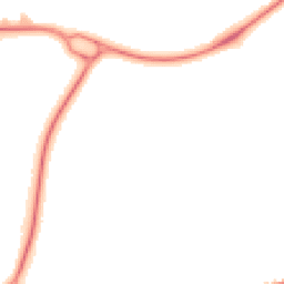 Night-time road noise heatmap for CM19 4HN