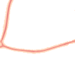 Night-time road noise heatmap for CM19 4HP