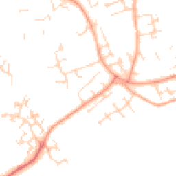 Daytime road noise heatmap for CM19 4SD