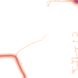 Daytime road noise heatmap for CM19 5DN