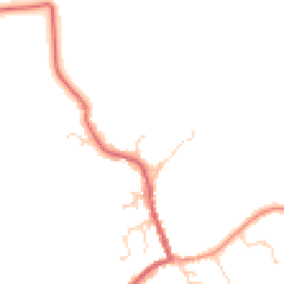 Daytime road noise heatmap for CM19 5EG