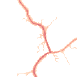Daytime road noise heatmap for CM19 5EY