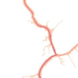 Daytime road noise heatmap for CM19 5FU