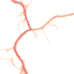 Daytime road noise heatmap for CM19 5HB
