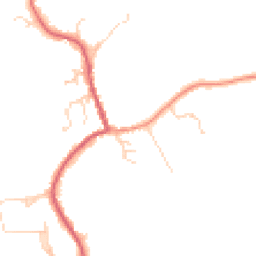 Daytime road noise heatmap for CM19 5HH