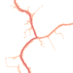 Daytime road noise heatmap for CM19 5HJ