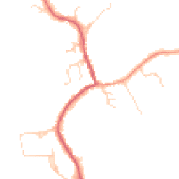 Daytime road noise heatmap for CM19 5HN