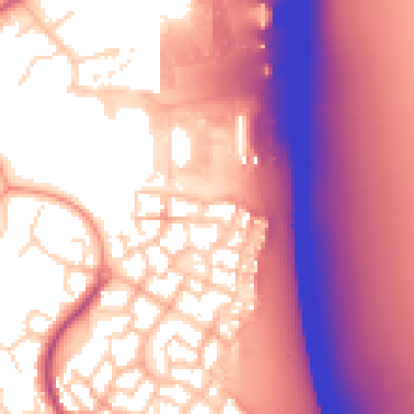 Daytime road noise heatmap for CM2 6GB