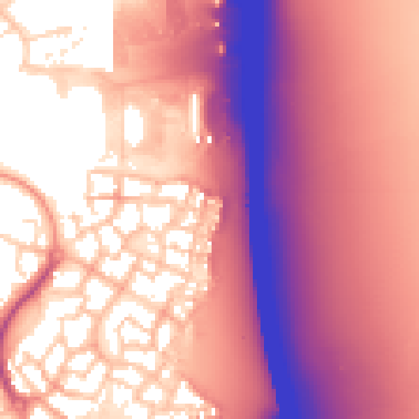 Daytime road noise heatmap for CM2 6GF