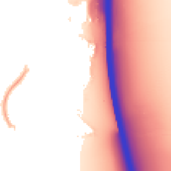 Night-time road noise heatmap for CM2 6GP