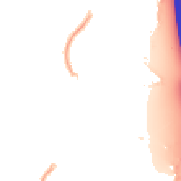Night-time road noise heatmap for CM2 6GQ