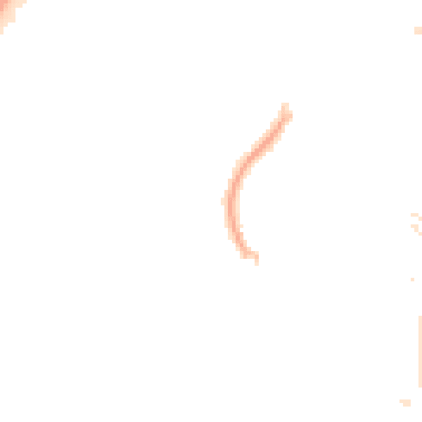 Night-time road noise heatmap for CM2 6QG