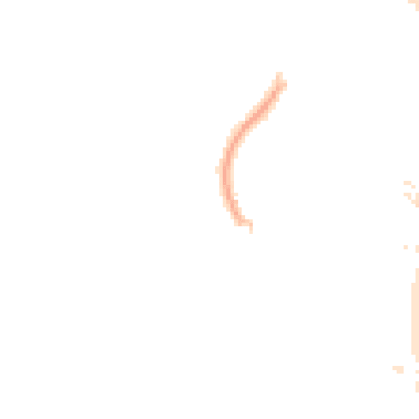 Night-time road noise heatmap for CM2 6QL