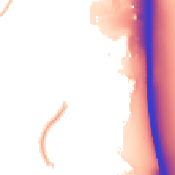 Night-time road noise heatmap for CM2 6WU