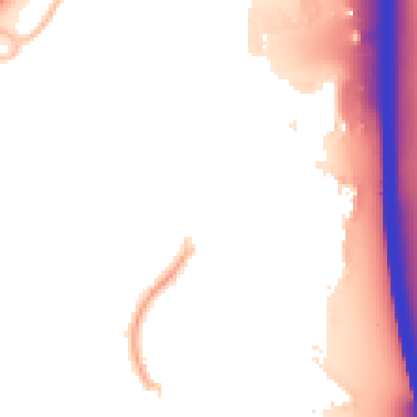 Night-time road noise heatmap for CM2 6YG