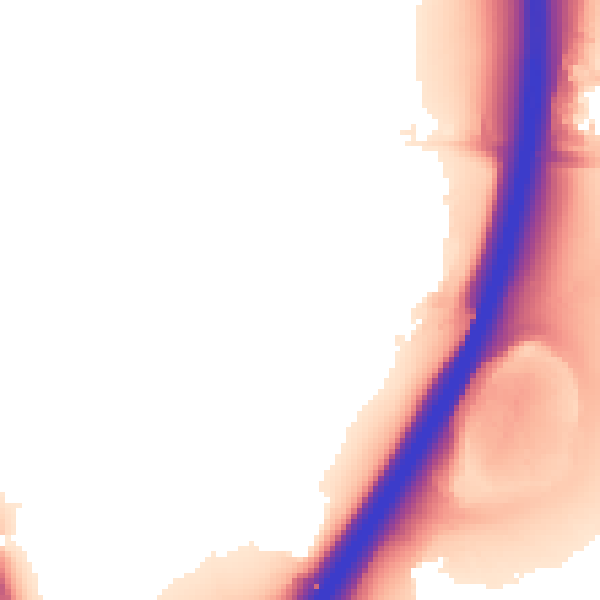 Night-time road noise heatmap for CM2 7RH