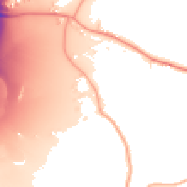 Daytime road noise heatmap for CM2 7RP