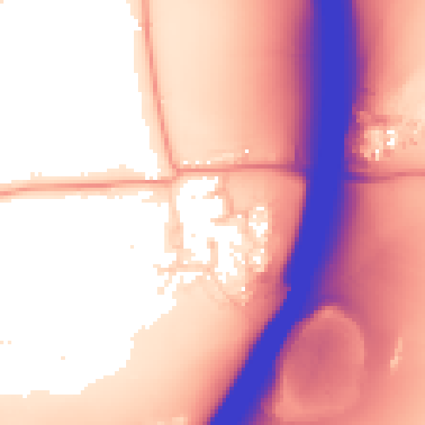 Daytime road noise heatmap for CM2 7SP
