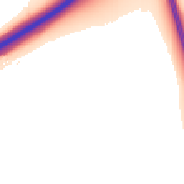Night-time road noise heatmap for CM2 7SZ