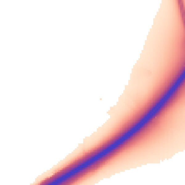 Night-time road noise heatmap for CM2 7TA