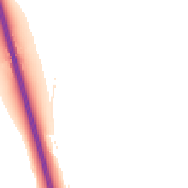 Night-time road noise heatmap for CM2 7TB