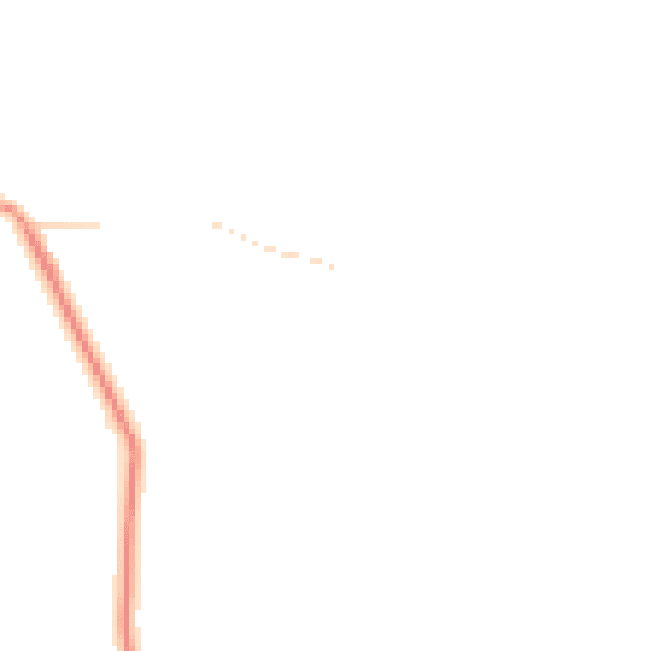 Daytime road noise heatmap for CM2 7TG