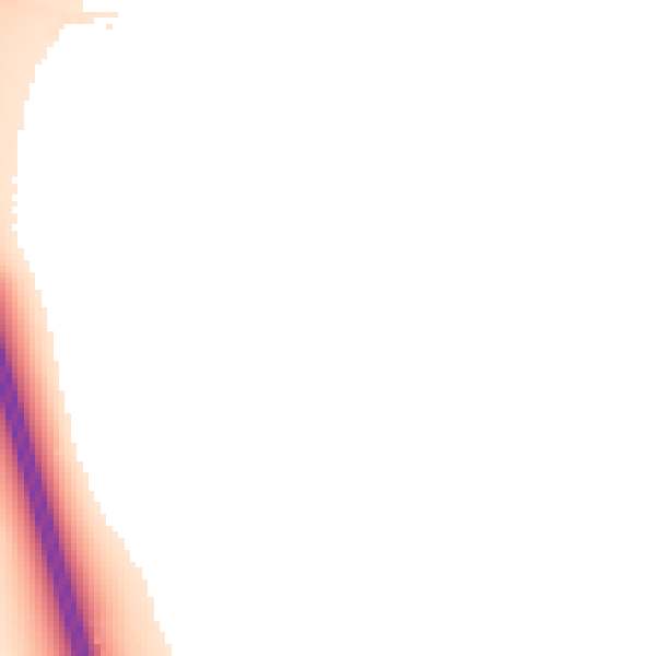 Night-time road noise heatmap for CM2 7TX