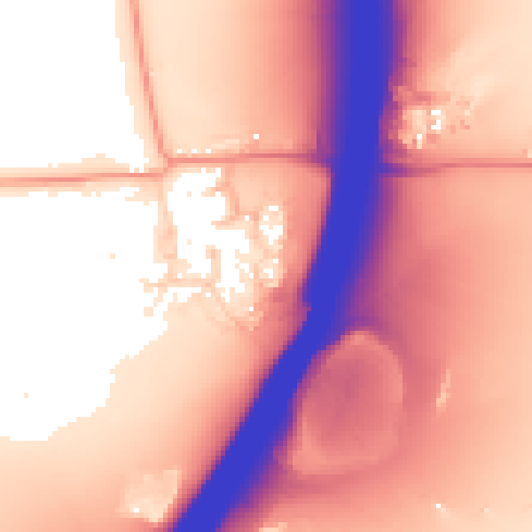 Daytime road noise heatmap for CM2 7UA