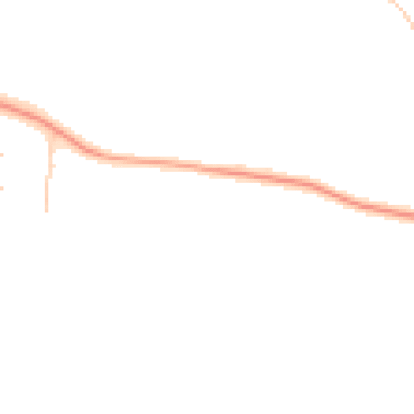 Daytime road noise heatmap for CM2 7US