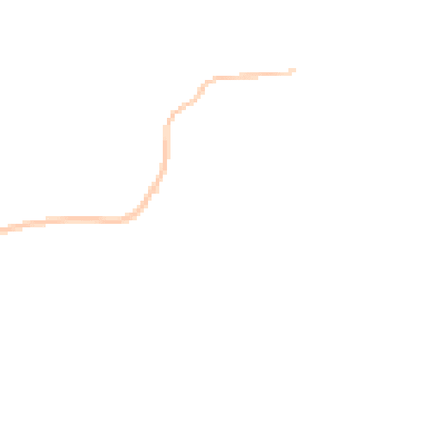 Night-time road noise heatmap for CM2 8ED